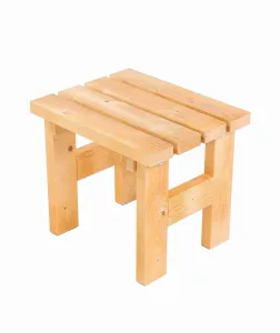 DEOKORK Masivní dřevěná zahradní stolička TEA 03 o síle 38 mm #5387792
