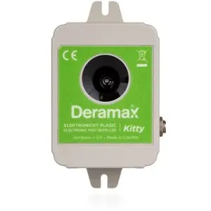 Deramax-Kitty Ultrazvukový plašič (odpuzovač) koček, psů a divoké zvěře