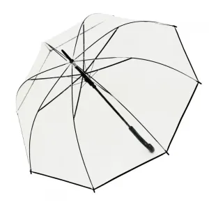 Dámský holový deštník Hit Long Automatic Transparent #4803668