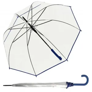 Dámský holový deštník Hit Long Automatic Transparent #4457828