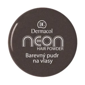 Dermacol - Barevný pudr na vlasy č.8 černý se třpytkami - 2,2 g