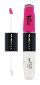 Dermacol Dlouhotrvající dvoufázová barva na rty a lesk 16H Lip Colour (Extreme Long-Lasting Lipstick) 4 + 4 ml 1 #5698284