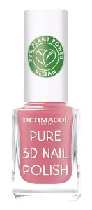 Dermacol Přírodní lak na nehty Pure 3D (Nail Polish) 11 ml 06 Natural Pearls #5691245