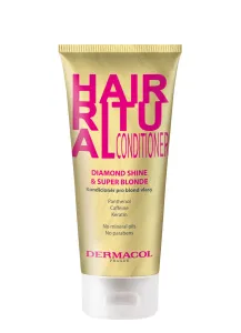 Dermacol Kondicionér pro blond vlasy Hair Ritual (Diamond Shine & Super Blonde Conditioner) 200 ml