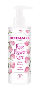 Dermacol Krém na ruce s pumpičkou Růže Flower Care (Hand Cream) 150 ml