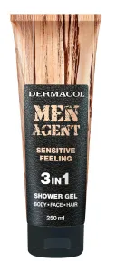 Dermacol Sprchový gel pro muže 3v1 Sensitive Feeling Men Agent (Shower Gel) 250 ml