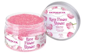 Dermacol Opojný tělový peeling Růže Flower Care (Delicious Body Scrub Rose) 200 g