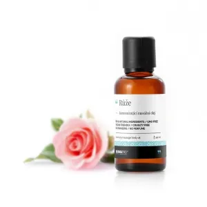 Olej masážní a tělový harmonizující DERMAPRO Růže 50 ml