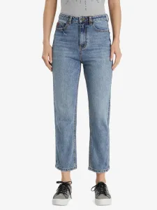 Desigual Denim Scarf Jeans Modrá