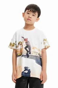 Dětské bavlněné tričko Desigual #4057654