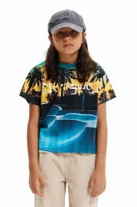 Dětské bavlněné tričko Desigual s potiskem #5797691