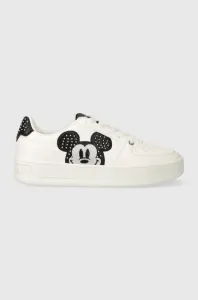 Sneakers boty Desigual Mickey bílá barva, 23WSKP22.1000