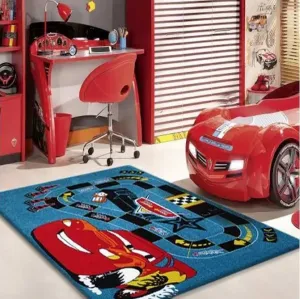 Modrý koberec do dětského pokoje McQueen #2130375