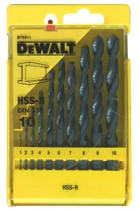 Dewalt Dt5911-Qz Drill Set,  Hss-R