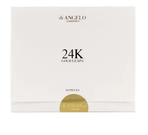 di ANGELO cosmetics Omlazující a antioxidační péče s čistým zlatem (24 k Gold Leafes) 30 ks