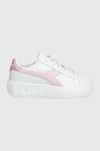 Dětské boty Diadora růžová barva
