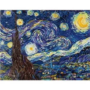 Diamond Dotz Diamantové malování - Hvězdná noc podle van Gogha