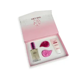 Dárkový set Diamond Rose Luxusní parfém, mýdla, den & noc sérum Biofresh
