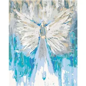 Diamondi - ANDĚLÉ OD LENKY - LOVE ANGEL, 40x50 cm, vypnuté plátno na rám