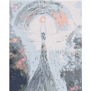 Diamondi - ANDĚLÉ OD LENKY - PEACE ANGEL, 40x50 cm, vypnuté plátno na rám