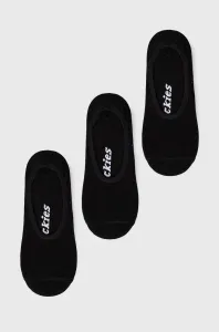 Ponožky Dickies (3-pack) černá barva, DK0A4XJZBLK-BLACK #5743127