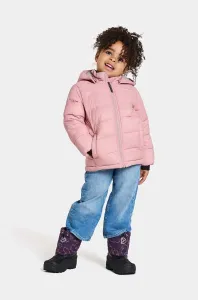 Dětská zimní bunda Didriksons RODI KIDS JACKET růžová barva