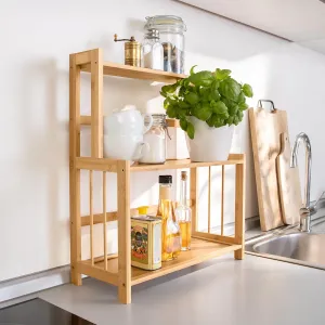 Die moderne Hausfrau Bambusová kuchyňská police