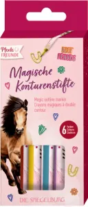 Die Spiegelburg Kouzelné obrysové pastelky pro milovníky koní