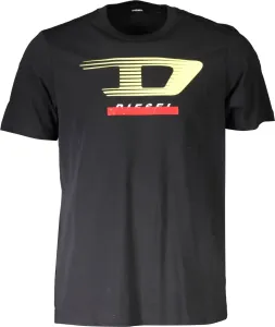 Diesel pánské tričko Barva: černá, Velikost: 2XL #1149309
