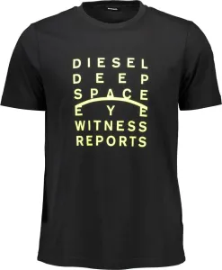 Diesel pánské tričko Barva: černá, Velikost: L #1132500