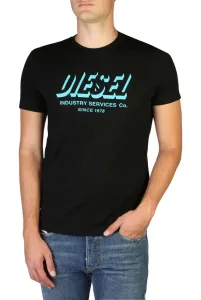Diesel pánské tričko Barva: černá, Velikost: L #1145055