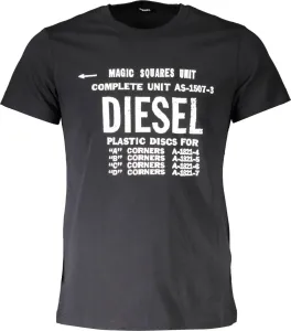 Diesel pánské tričko Barva: černá, Velikost: XL