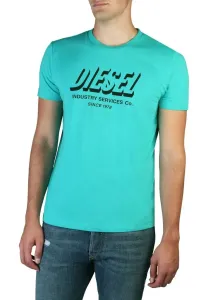 Diesel pánské tričko Barva: Modrá, Velikost: 2XL #1145131