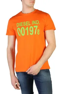 Diesel pánské tričko Barva: oranžová, Velikost: L #1135896