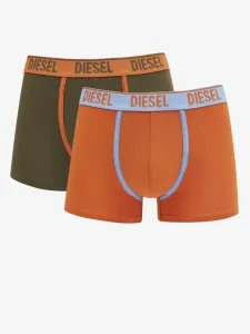Diesel Boxerky 2 ks Oranžová