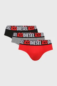 Diesel UMBR-Andre Slipy 3 ks Černá Červená Šedá #67909