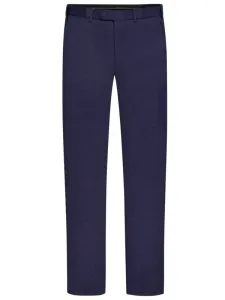 Nadměrná velikost: Digel, Business kalhoty s drobným vzorem, streč Modrá