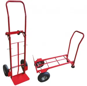 Přepravní vozík do 150 kg v červené barvě