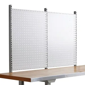 Nástavba k pracovnímu stolu ROBUST/SOLID, 1500 mm, 2 panely na nářadí