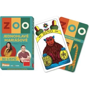 DINO - Zoo Prima Mariášové Karty