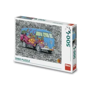 HIPPIES VW 500 Puzzle - Ostatní (502727)