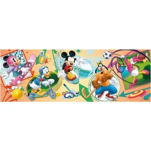 Puzzle Mickey s kamarády sportují 150 dílků panoramic