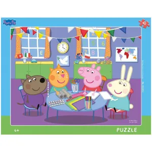 Puzzle deskové Peppa Pig ve školce 40 dílků