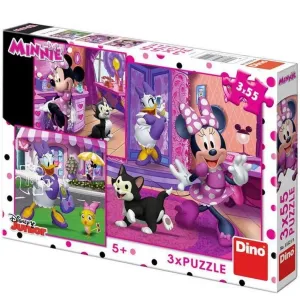 DINO - Walt Disney Den s Minnie 3x55 dílků