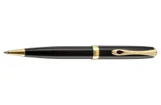 Diplomat D40203040 Excellence A2 Black Lacquer Gold kuličkové pero