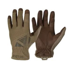 Direct Action® Rukavice Light Gloves - kožené - Coyote Brown - XXL–Regular