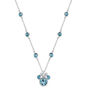 Disney Krásný stříbrný náhrdelník Minnie Mouse s krystaly NS00045SRQL-157.CS