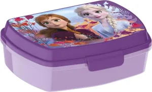 Disney Plastový svačinový box Ledové království 17,5x14,5x6,5cm