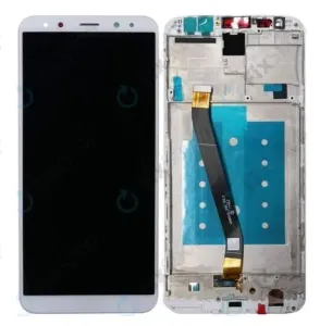 LCD displej + dotyková plocha pro Huawei Mate 10 Lite bílý s rámem