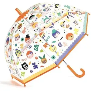 Djeco Krásný designový deštník - Obličeje